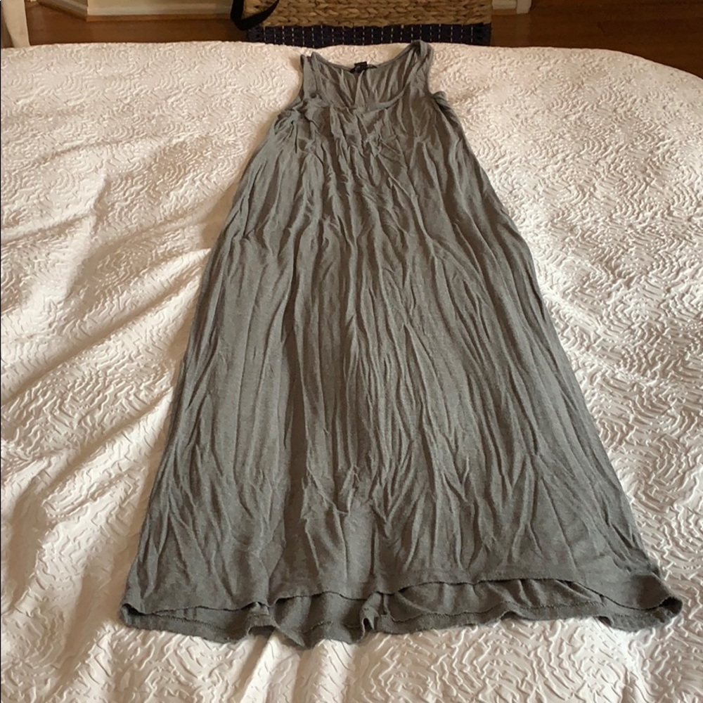 maxi dress. It is wrinkled but nice dress